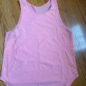 Lululemon Athletica Peach Sleeveless Tank Top